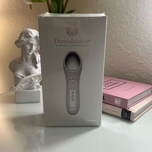 Dermalactives elastin and collagen rejuvenation. Microcurrent Facial device